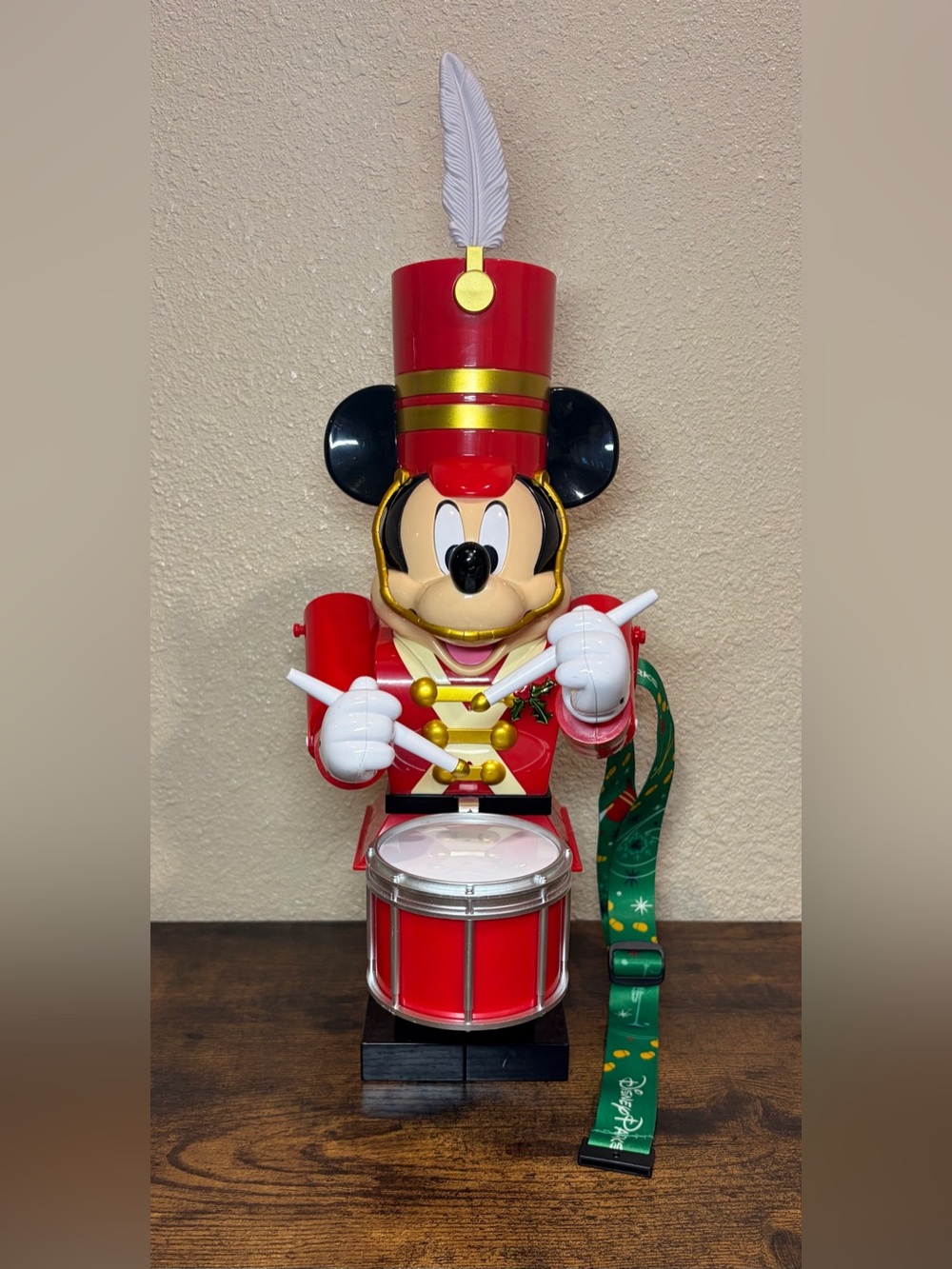 Disney Parks 2023 Mickey Mouse Toy Nutcracker Holiday Christmas Popcorn Bucket